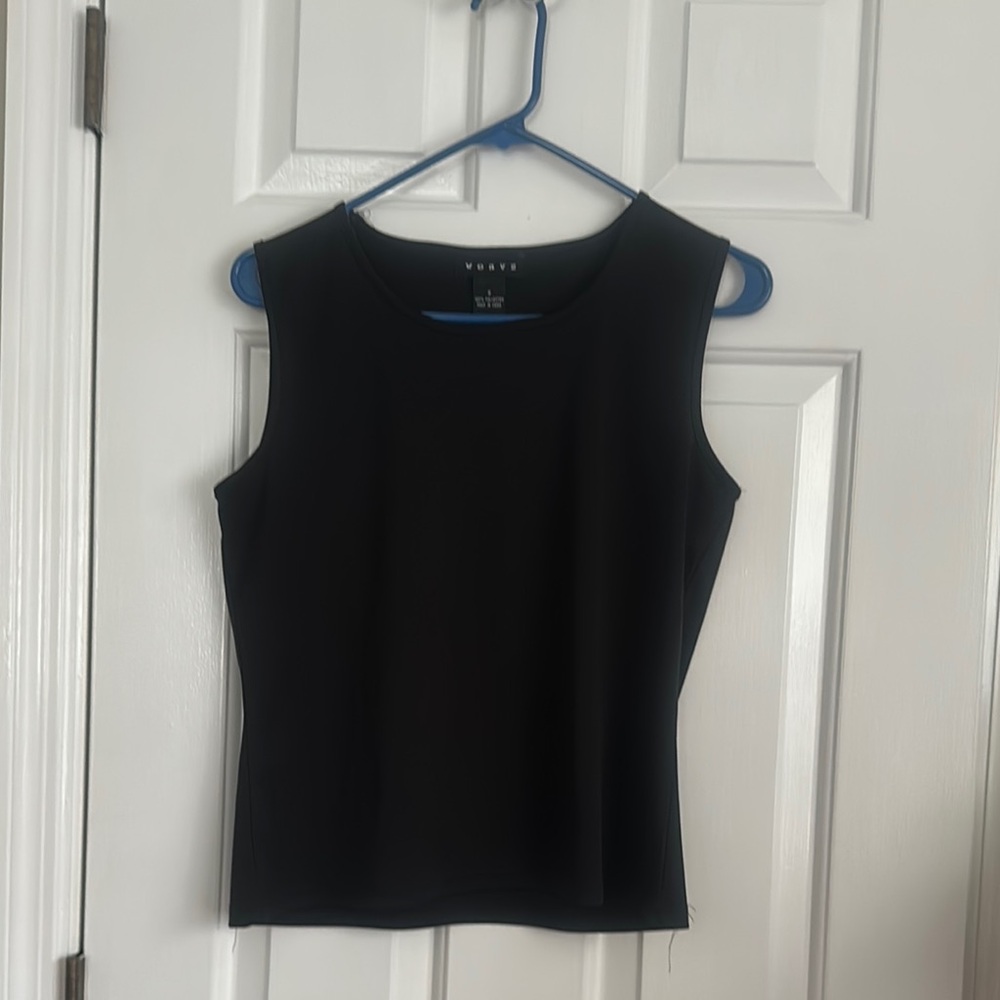 Weavz Black Fitted Tank Top